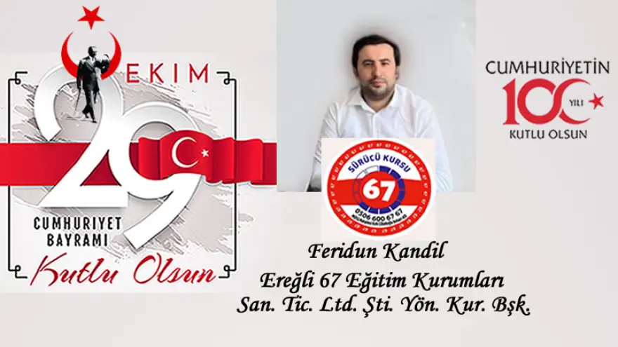 Cumhuriyetimizin 100. Yılı Kutlu Olsun...