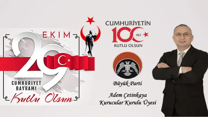 Cumhuriyetimizin 100. Yılı Kutlu Olsun...