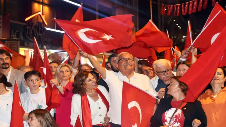 Kdz. Ereğli, Atatürk ve Cumhuriyet için yürüdü