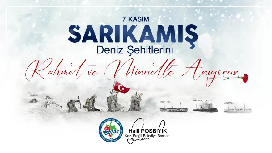 Başkan Posbıyık, Sarıkamış Şehitlerini Andı