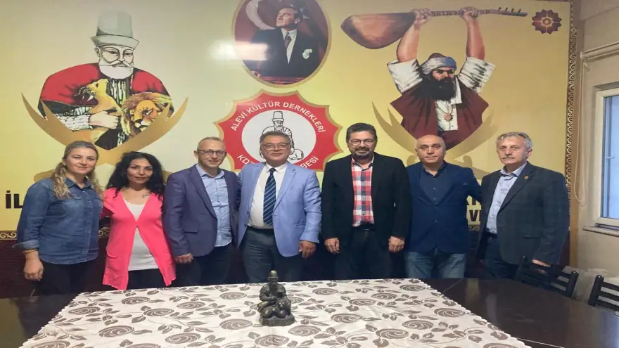 Dikmen, Alevi Kültür Derneğini ziyaret etti...