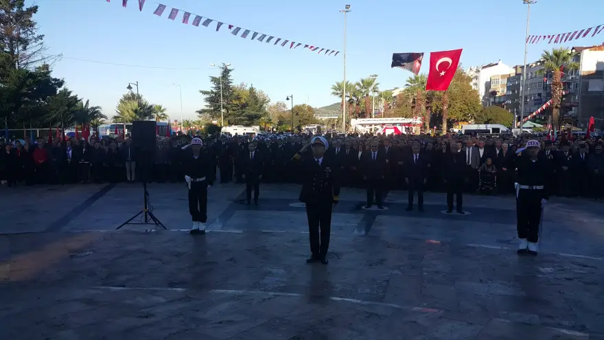 ATATÜRK Törenle Anıldı