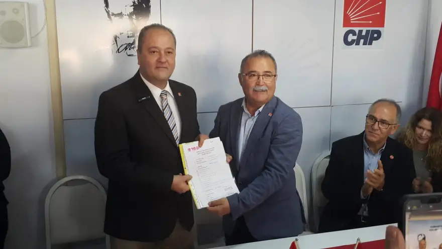 Sertan Ocakçı CHP’den aday adayı oldu