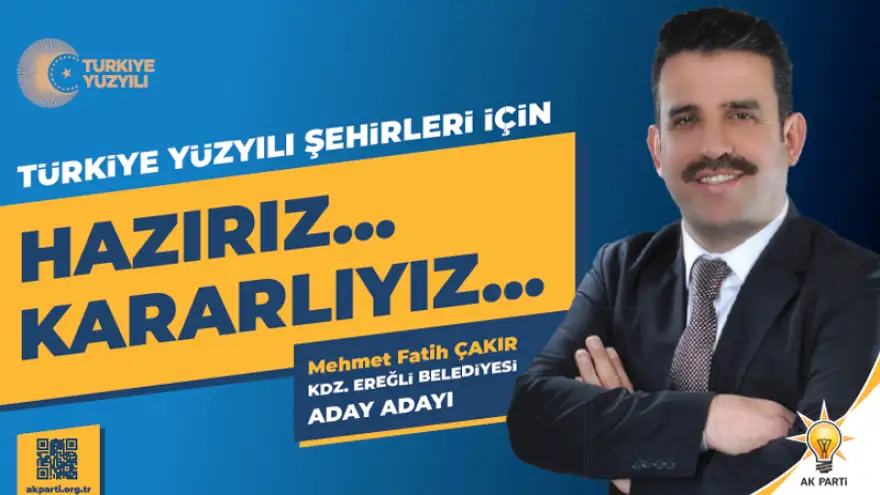 Fatih Çakır, Kdz. Ereğli Belediyesi Başkan Aday Adayı