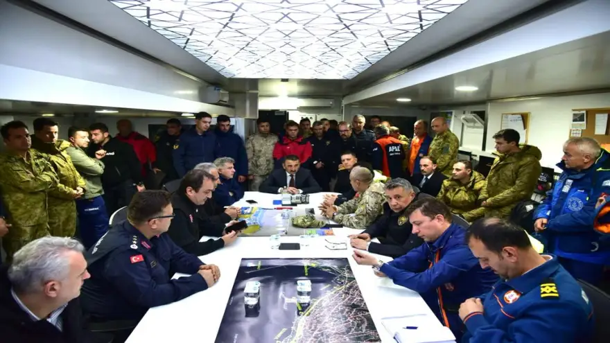 Kayıp denizciler için değerlendirme toplantısı