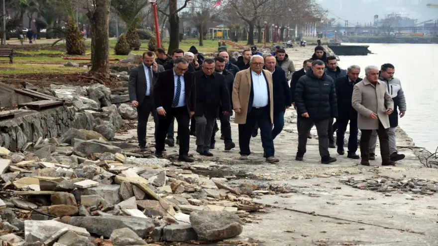 Başkan Posbıyık Ereğli sahilini adım adım yeniden planlıyor..