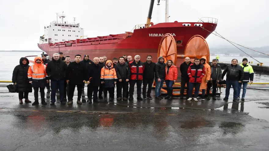 Bozhane Limanı’nda Deniz Kirliliği Tatbikatı Yapıldı