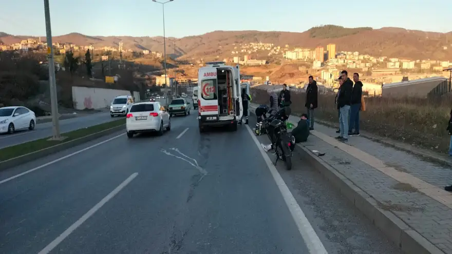 Trafik kazası: 1 Yaralı