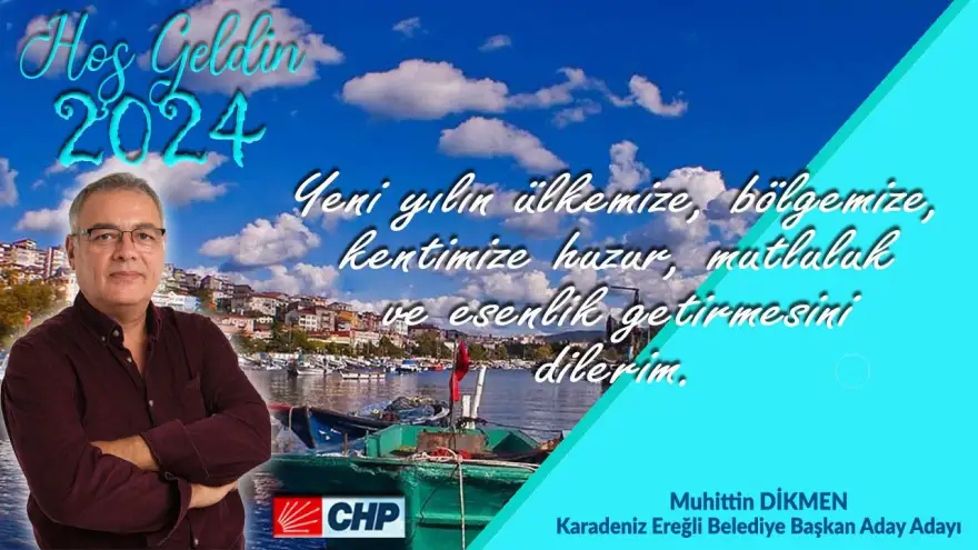 Dikmen Yeni Yılınızı Kutlar, Sağlıklı ve Mutlu Bir Yaşam Diler