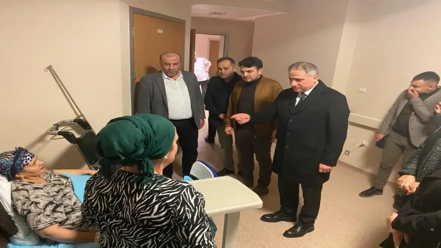 Bozkurt yeni yıla hastanede girdi...