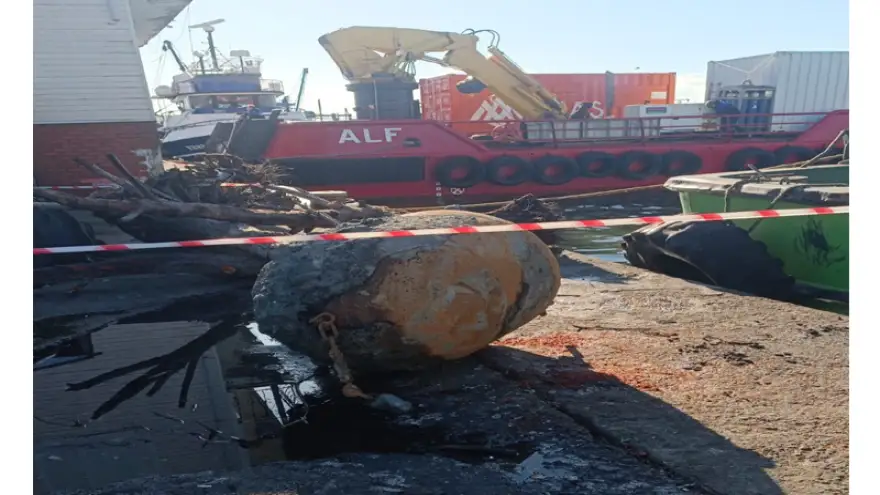 Balıkçı teknesinin ağına takılan cisim, ‘mayın’ paniği yarattı