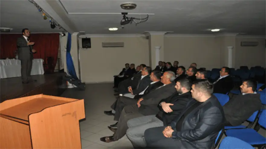 YANGIN EĞİTİMİ VERİLDİ