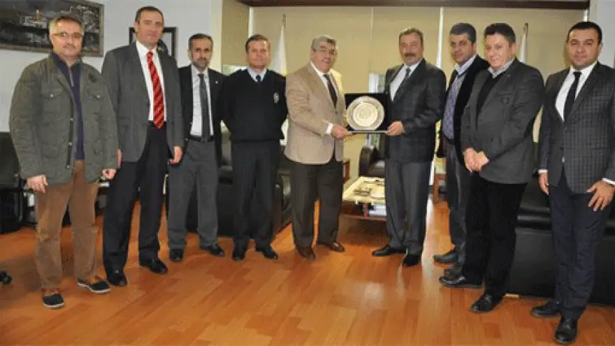 ZONGULDAK EMNİYET MÜDÜRÜ AK EREĞLİ TSO'YU ZİYARET ETTİ
