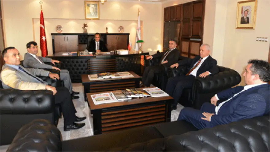 GMİS,BEÜ REKTÖRÜ ÖZERİ ZİYARET ETTİ