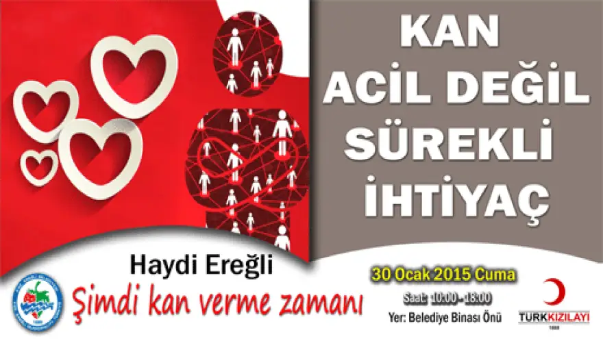 ŞİMDİ KAN VERME ZAMANI