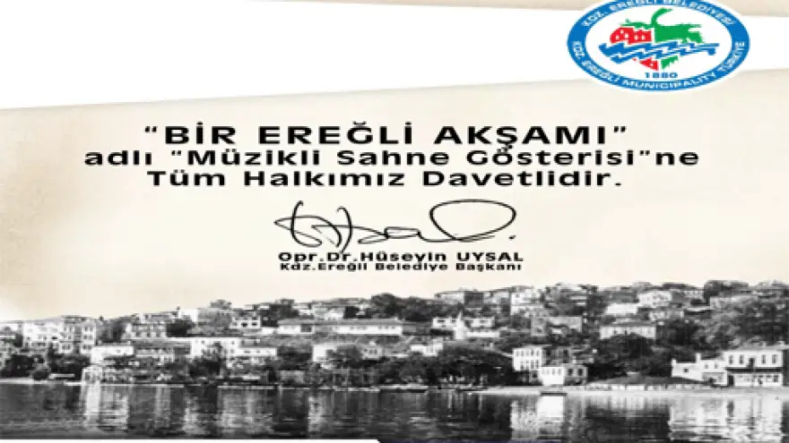 BİR EREĞLİ AKŞAMI, 28 ŞUBATTA SAHNEDE