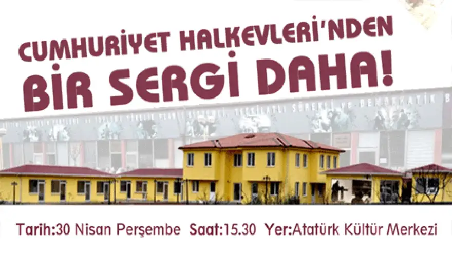 CUMHURİYET EVLERİNDE EL SANATLARI AÇILIŞI VAR

