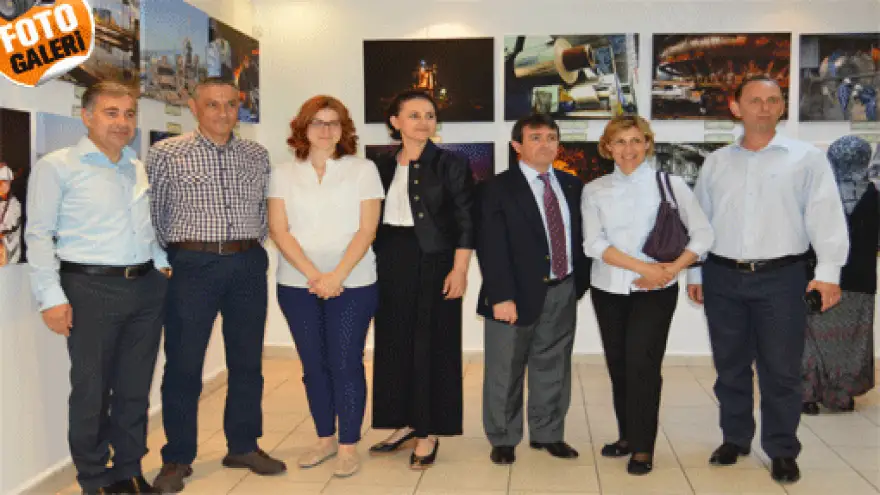 FOTOĞRAFLARLA ERDEMİR'İN 50 YILI RESİM SERGİSİ